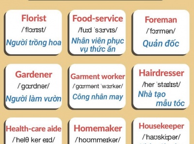 Từ vựng ngành nghề